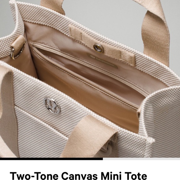 Two-toned canvas mini-tote lululemon - Picture 2 of 7